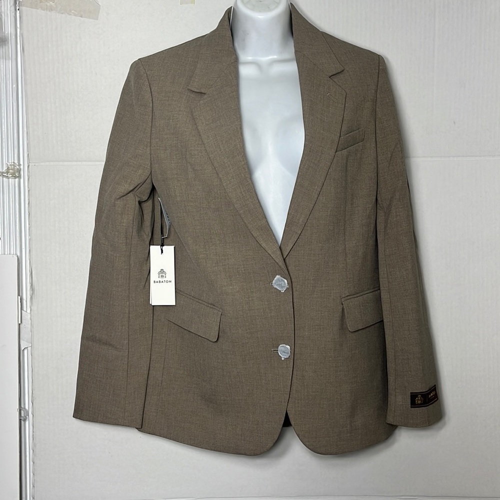 NWT Aritzia color heather modern taupe New Agency Blazer
